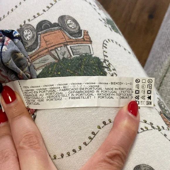 Zara button down patterned shirt - Picture 6 of 7